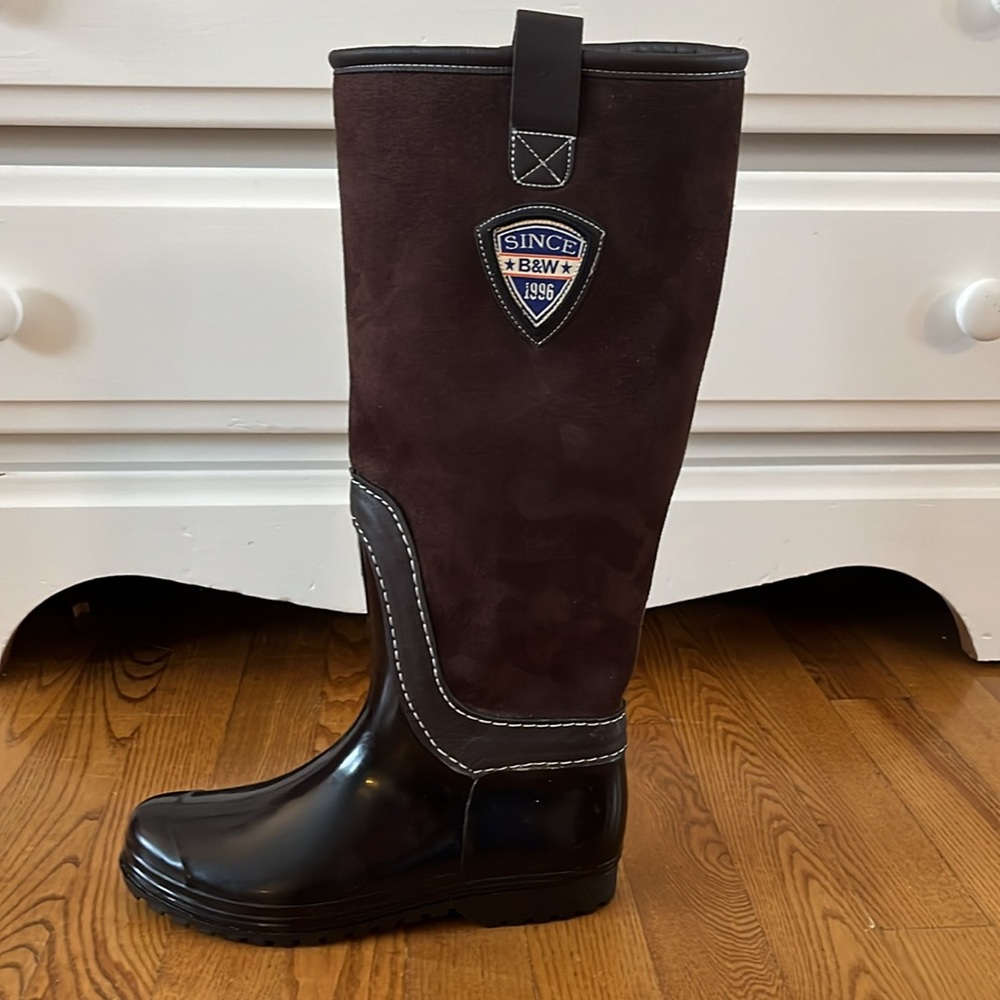 B&W BreakWalk fur-lined winter/rain boots Size 38